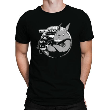 Totoretto - Mens Premium T-Shirts RIPT Apparel Small / Black