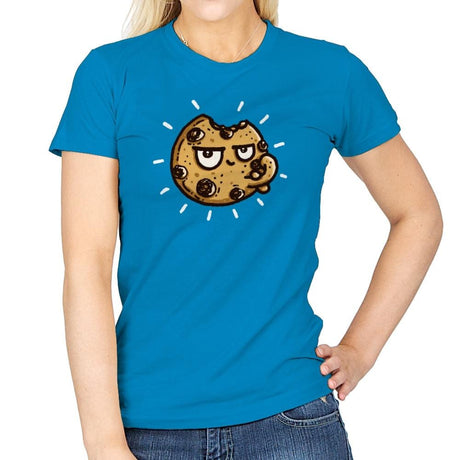 Tough Cookie - Womens T-Shirts RIPT Apparel Small / Sapphire