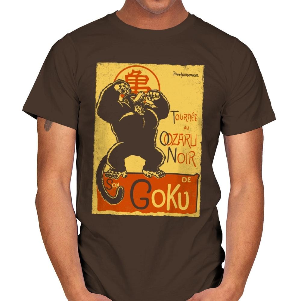 Tournee du Oozaru Noir - Mens T-Shirts RIPT Apparel Small / Dark Chocolate