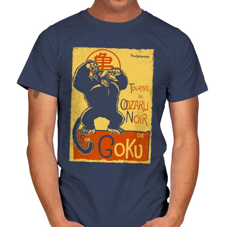 Tournee du Oozaru Noir - Mens T-Shirts RIPT Apparel Small / Navy