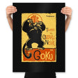 Tournee du Oozaru Noir - Prints Posters RIPT Apparel 18x24 / Black