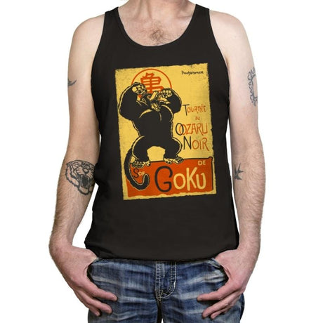 Tournee du Oozaru Noir - Tanktop Tanktop RIPT Apparel
