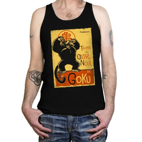 Tournee du Oozaru Noir - Tanktop Tanktop RIPT Apparel X-Small / Black
