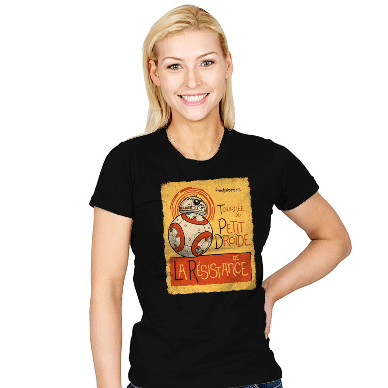 Tournee du Petit Droide - Womens T-Shirts RIPT Apparel