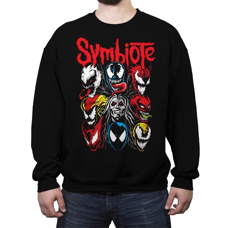 Toxic - Crew Neck Sweatshirt Crew Neck Sweatshirt RIPT Apparel Small / Black