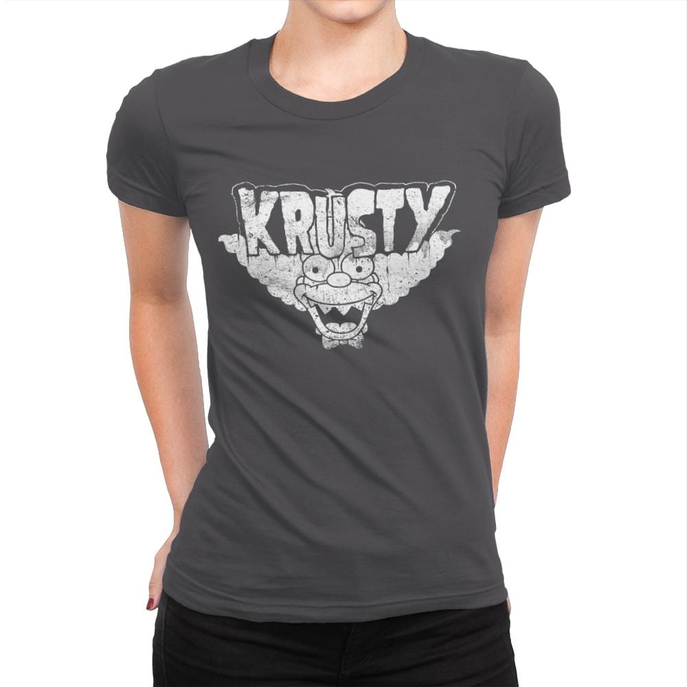 Toxic Klown - Womens Premium T-Shirts RIPT Apparel Small / Heavy Metal