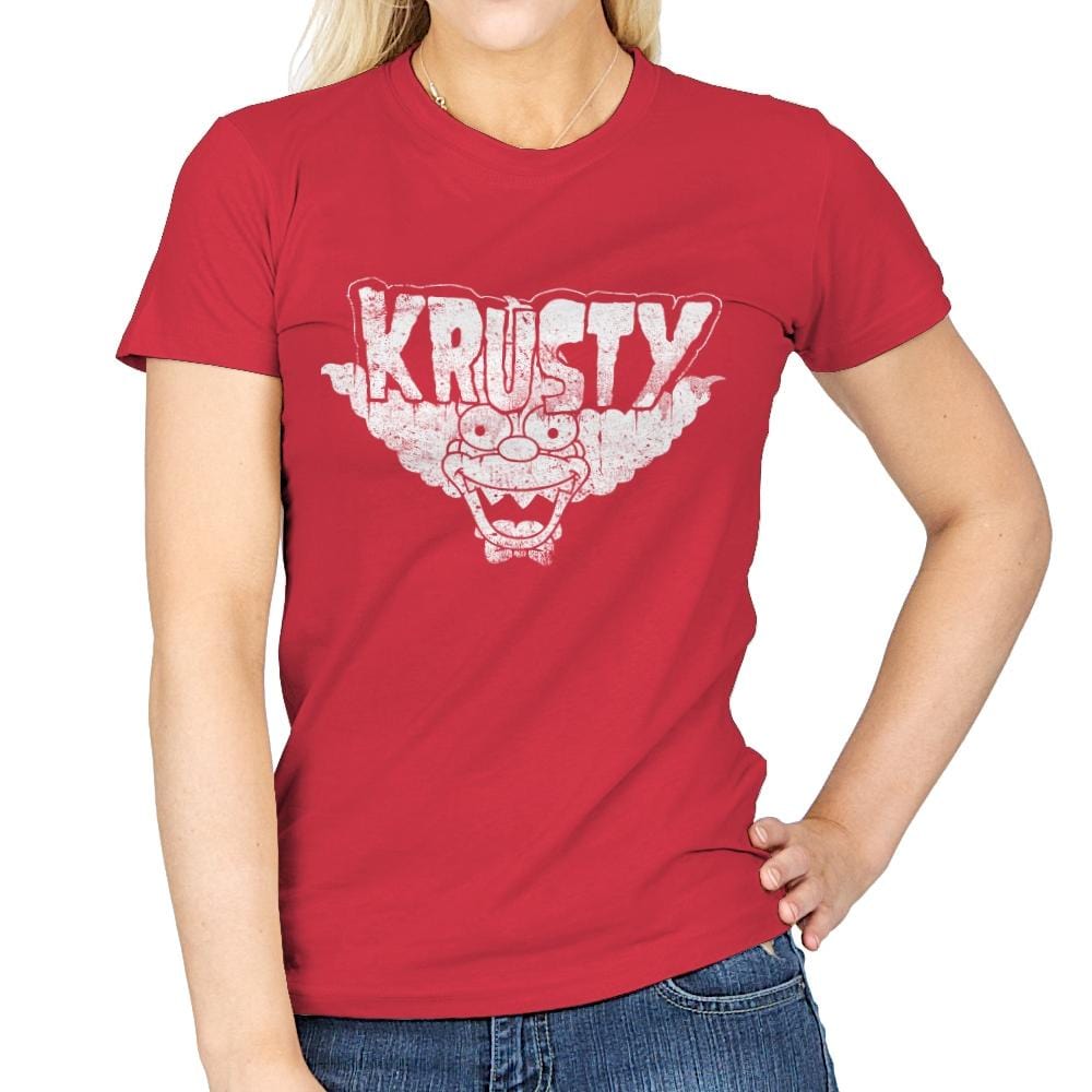 Toxic Klown - Womens T-Shirts RIPT Apparel Small / Red
