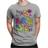 Toy Art - Mens Premium T-Shirts RIPT Apparel Small / Light Grey