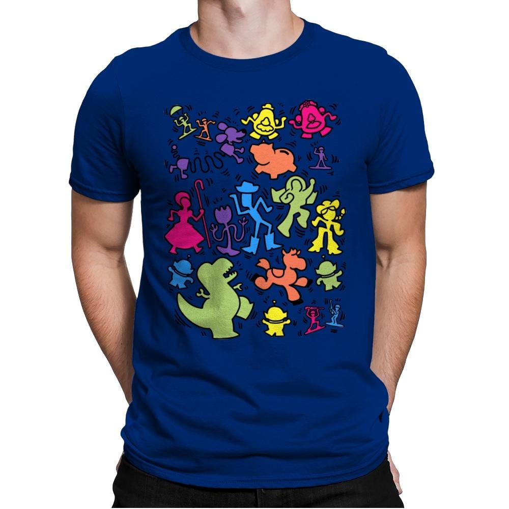 Toy Art - Mens Premium T-Shirts RIPT Apparel Small / Royal