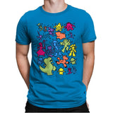 Toy Art - Mens Premium T-Shirts RIPT Apparel Small / Turqouise