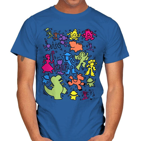 Toy Art - Mens T-Shirts RIPT Apparel Small / Royal