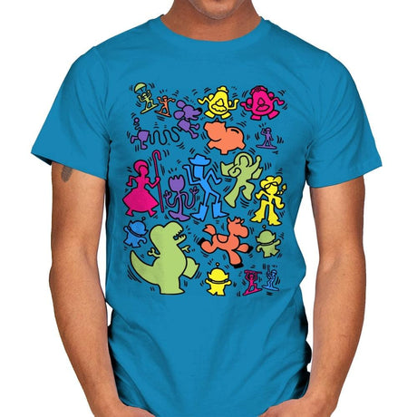 Toy Art - Mens T-Shirts RIPT Apparel Small / Sapphire