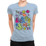 Toy Art - Womens Premium T-Shirts RIPT Apparel Small / Cancun