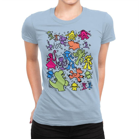Toy Art - Womens Premium T-Shirts RIPT Apparel Small / Cancun