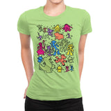 Toy Art - Womens Premium T-Shirts RIPT Apparel Small / Mint