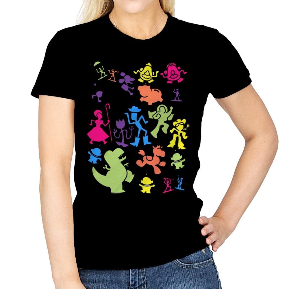Toy Art - Womens T-Shirts RIPT Apparel Small / Navy