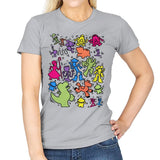 Toy Art - Womens T-Shirts RIPT Apparel Small / Sport Grey