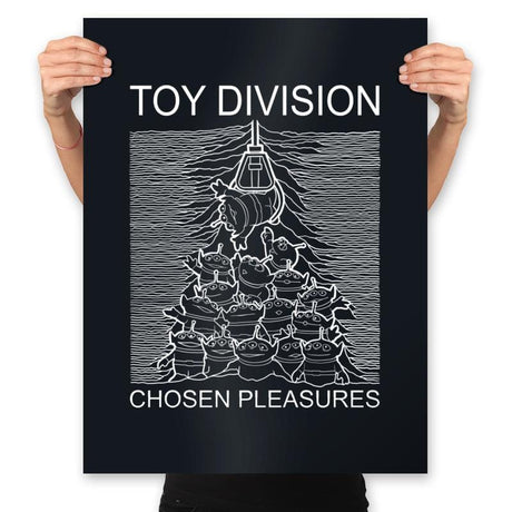 Toy Division - Chosen Pleasures - Prints Posters RIPT Apparel 18x24 / Black