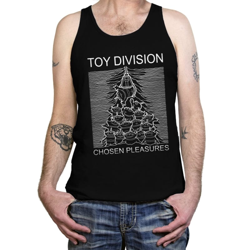 Toy Division - Chosen Pleasures - Tanktop Tanktop RIPT Apparel X-Small / Black