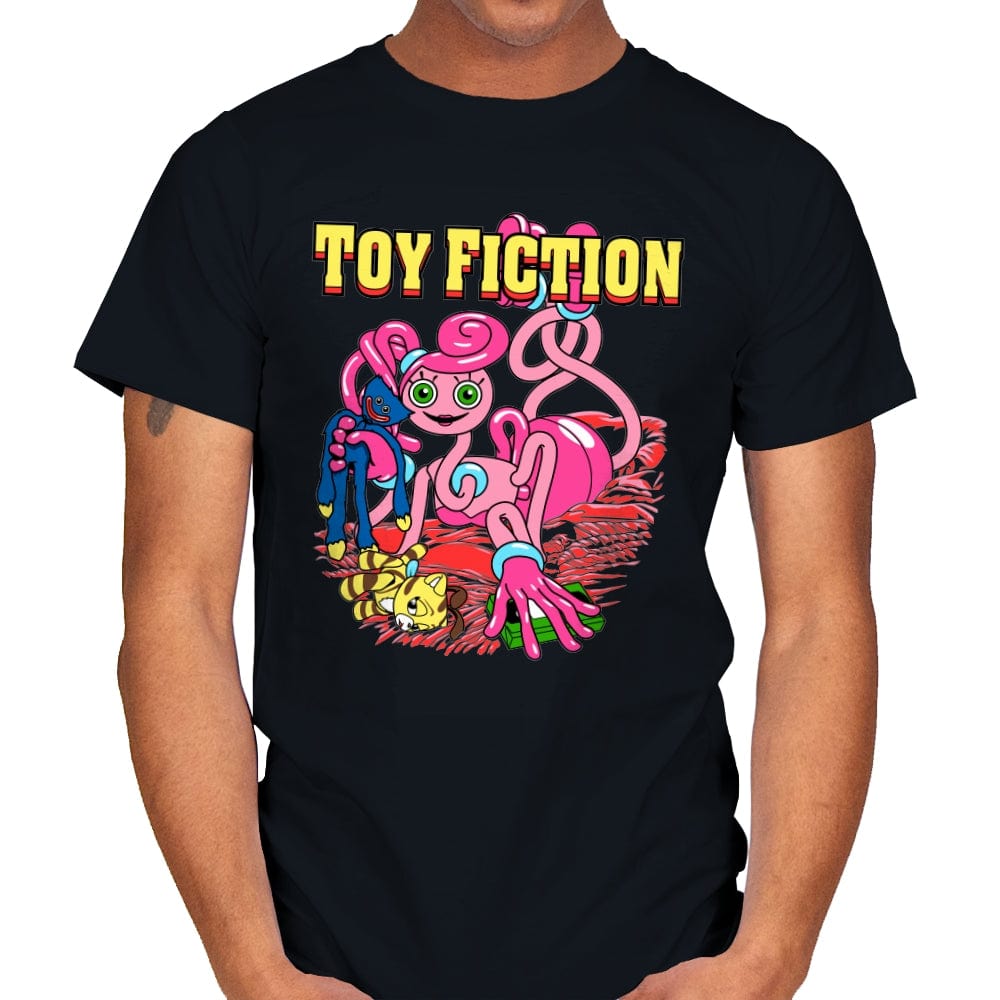 Toy Fiction - Mens T-Shirts RIPT Apparel Small / Black