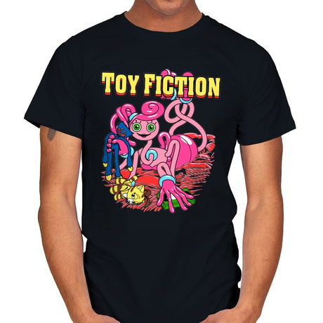 Toy Fiction - Mens T-Shirts RIPT Apparel Small / Black