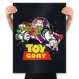 Toy Gory 3 - Prints Posters RIPT Apparel 18x24 / Black