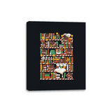 Toy's Library - Canvas Wraps Canvas Wraps RIPT Apparel 8x10 / Black