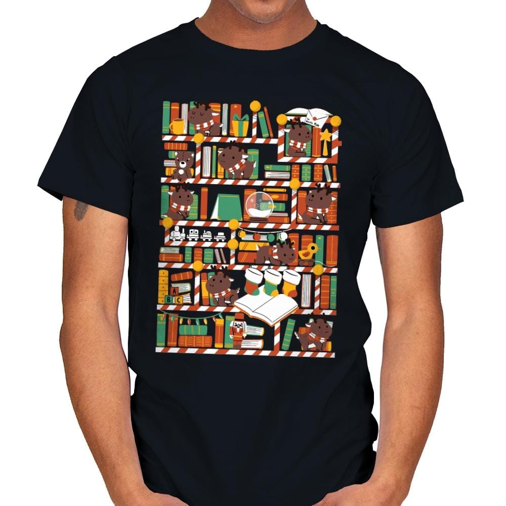 Toy's Library - Mens T-Shirts RIPT Apparel Small / Black