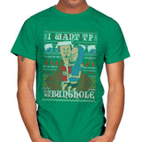 TP For Xmas - Ugly Holiday - Mens T-Shirts RIPT Apparel Small / Kelly Green