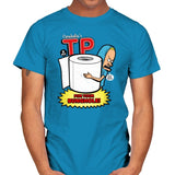 TP for your Bunghole - Mens T-Shirts RIPT Apparel Small / Sapphire