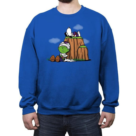 Training Nuts - Crew Neck Sweatshirt Crew Neck Sweatshirt RIPT Apparel Small / Royal