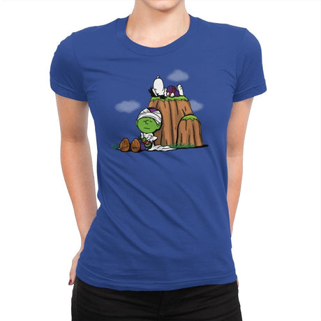 Training Nuts - Womens Premium T-Shirts RIPT Apparel Small / Royal
