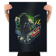 Trapped Ghost - Prints Posters RIPT Apparel 18x24 / Black