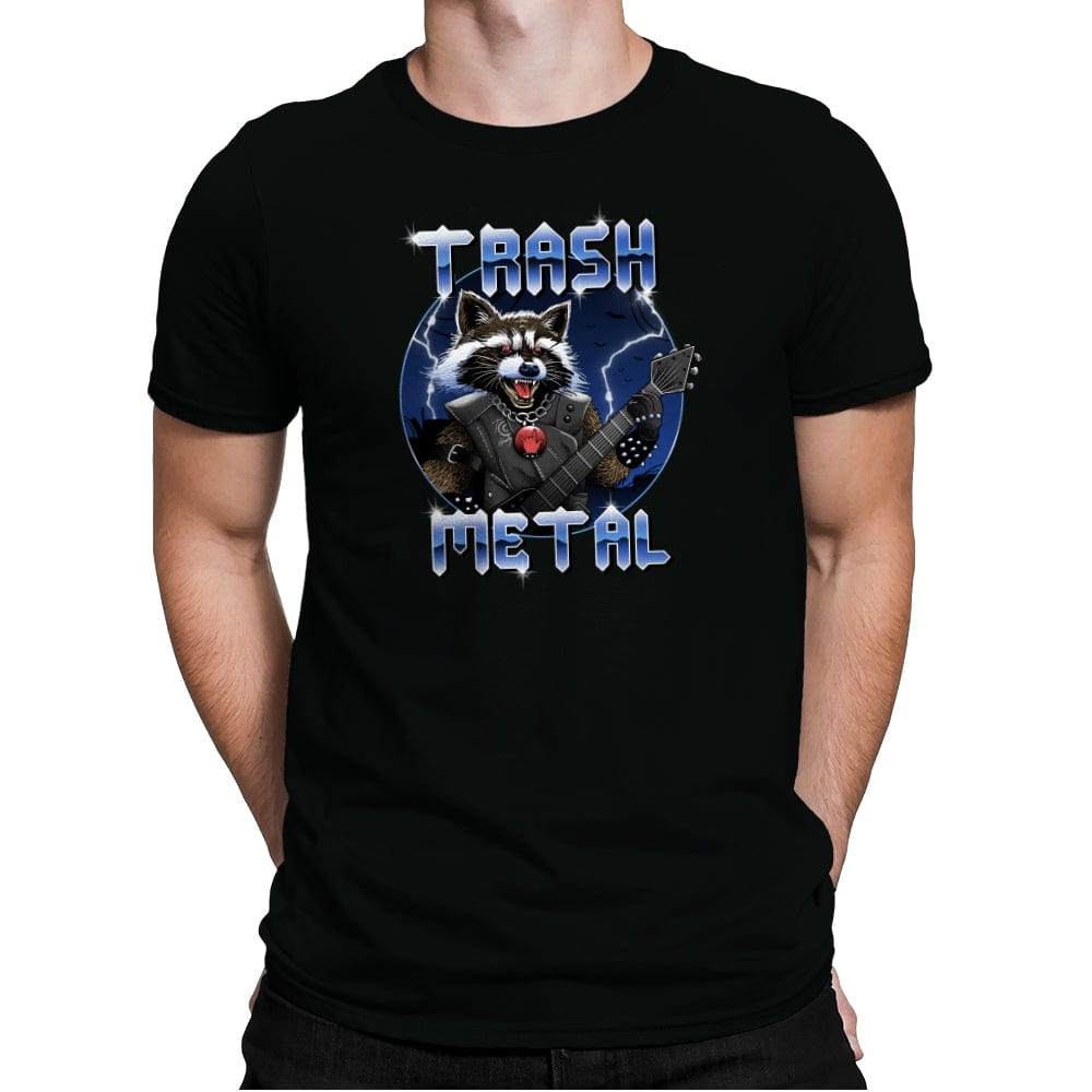 Trash Metal - Mens Premium T-Shirts RIPT Apparel Small / Black