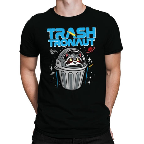 Trashtronaut - Mens Premium T-Shirts RIPT Apparel Small / Black