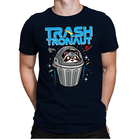 Trashtronaut - Mens Premium T-Shirts RIPT Apparel Small / Midnight Navy