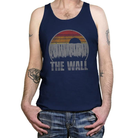 Travel To The North - Tanktop Tanktop RIPT Apparel X-Small / Navy