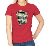 Traveler Tattoo - Womens T-Shirts RIPT Apparel Small / Red