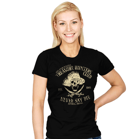 Treasure Hunters Club - Womens T-Shirts RIPT Apparel