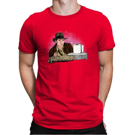 Treasure Paper - Mens Premium T-Shirts RIPT Apparel Small / Red