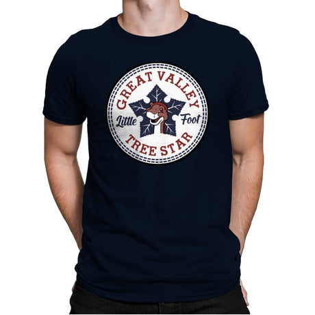 Tree Star! - Mens Premium T-Shirts RIPT Apparel Small / Midnight Navy