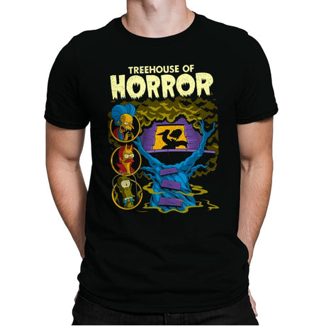 Treehouse of Horror - Mens Premium T-Shirts RIPT Apparel Small / Black