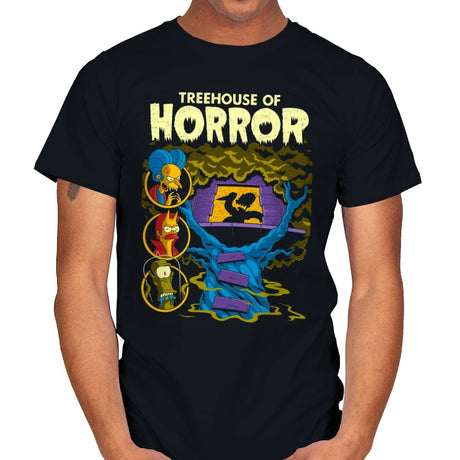 Treehouse of Horror - Mens T-Shirts RIPT Apparel Small / Black