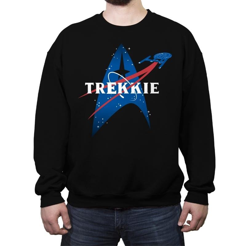 TREKA - Crew Neck Sweatshirt Crew Neck Sweatshirt RIPT Apparel Small / Black