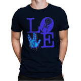Trekkie Love - Mens Premium T-Shirts RIPT Apparel Small / Midnight Navy