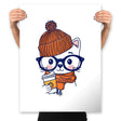 Trendy Cat - Prints Posters RIPT Apparel 18x24 / White