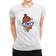 Trendy Cat - Womens Premium T-Shirts RIPT Apparel Small / White