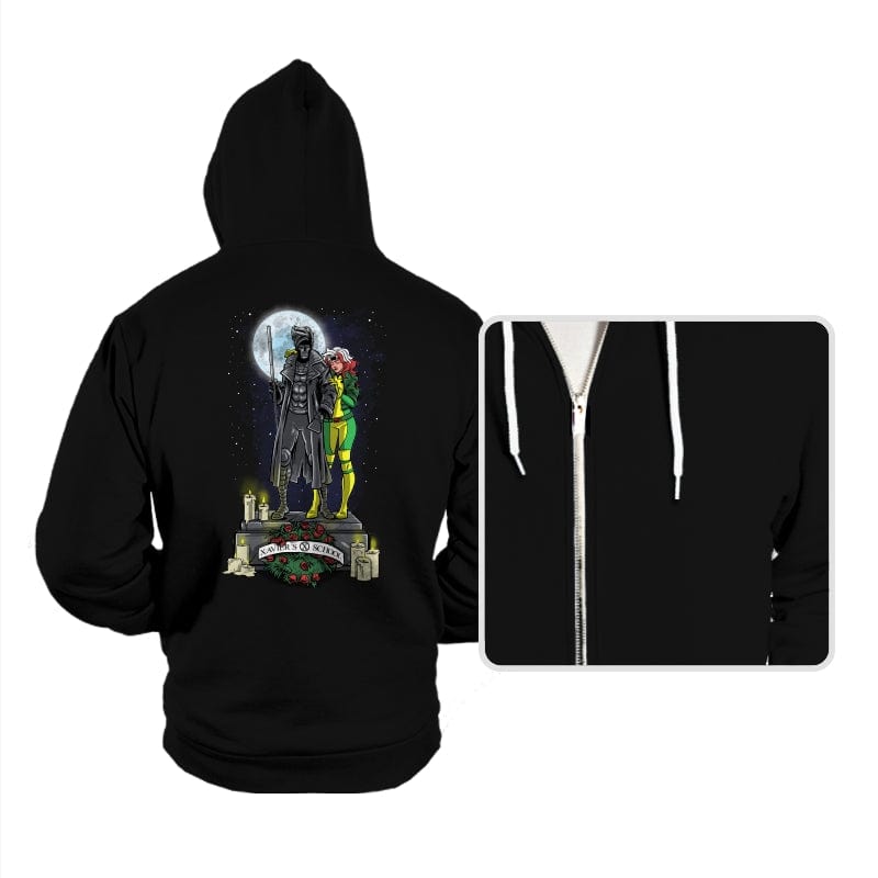 Tribute to Gambit - Hoodies Hoodies RIPT Apparel Small / Black