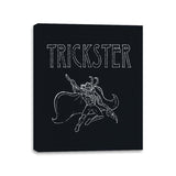 Trickster - Canvas Wraps Canvas Wraps RIPT Apparel 11x14 / Black