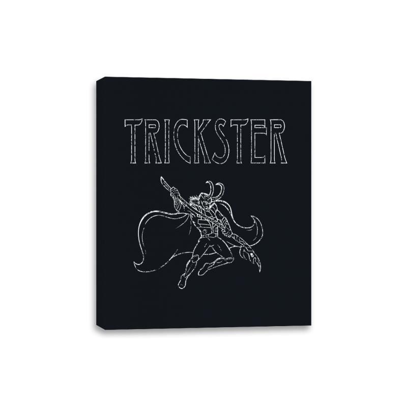 Trickster - Canvas Wraps Canvas Wraps RIPT Apparel 8x10 / Black